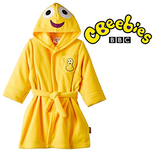 CBEEBIES YELLOW BUG GIRLS BOYS 18-24 MONTHS MONTHS KIDS PYJAMAS BEDTIME DRESSING GOWN BATHROBE