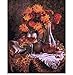 Produktbild AELAHER Malen Nach Zahlen Stillleben Mit Herbstblumen Trauben Und Wein Leinwand Farbe Nach Zahlen Handgemalte Wand Dekorativ Für Das Leben Frameless 40X50Cm
