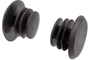 M-Wave Tapones para manillar (4 unidades), color negro