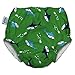 My Swim Baby Diaper New Sizing, Green Chomp, 2X Color: Green Chomp Size: 2X