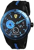 Scuderia Ferrari Orologi Herren-Armbanduhr Red RevT Analog Quarz Silikon 0830256