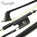 Produktbild D Z Strad Top Schwarz Mongolei Rosshaar French Karbonfaser Kontrabass bow-3/4