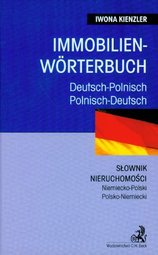 Preisvergleich Produktbild Immobilien woerterbuch Slownik nieruchomosci niemiecko-polski polsko-niemiecki