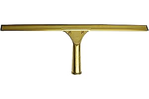 Ettore 10016 ProSeries Brass Squeegee, 16-Inch