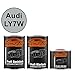 Produktbild TRISTARcolor Autolack Set Dose spritzfertig für Audi LY7W Silbersee Metallic/Argent Metallic Basislack + 2K Klarlack 2,5L