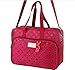 My Share Mall Original KRWINGHOUSE Large Capacity Waterproof Messenger Shoulder Bag Handbag Laptop bag for Mummy and Daddy(Pink)