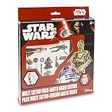 Ponte a la moda Star Wars - Premium Tattoos, set de joyería y maquillaje (Toy Partner 675410)