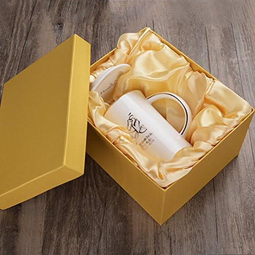 12 constellation coffee mugs teacups mug ceramic porcelain travel mug for lover-A 400ml