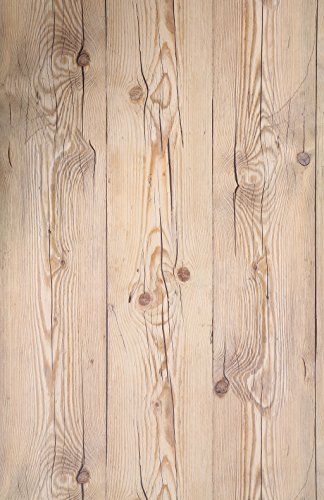 Panel autoadhesivo de madera, pelar y pegar, para pared, papel pintado 50 cm x 3 m, 0,15 mm, PVC impermeable, cocina, baño, revestimiento de cajón, extraíble (Marrón Vintage)
