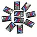 Price comparison product image Ketobk 10Pcs/Lot Self-Adhesive Tec Sport Wheel Badge 3D Emblem Sticker Decals Logo Car Stickers For Bmw M Series M1 M2 M3 M5 M6