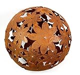 gefertigt aus Stahlblech mit künstlicher Rostpatina überzogen ( siehe Rost ABC- was ist Edelrost)