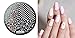Nail Art DIY Stamping Image Metal Plate Stamp & Scrape Tool star triangle Square pattern - FashionLife