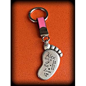 Llavero natalicio personalizado Regalo día del Padre