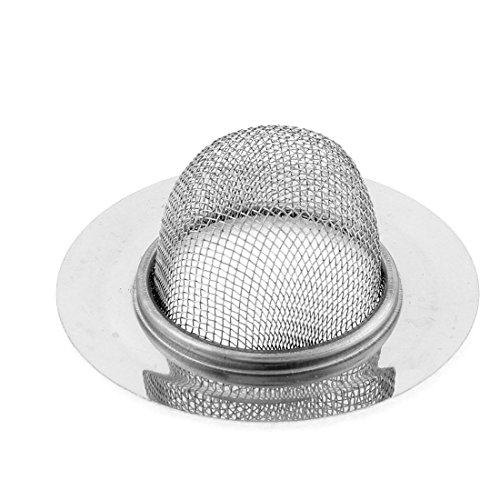 Küche Edelstahl Abfluss Draht Maschen Waschbecken Sieb Abfluss 90mm Durchm - 2