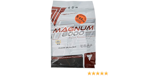 Trec Nutrition Magnum 8000 Mass Gainer 5450 G Caramel Vanilla Amazon Co Uk Health Personal Care