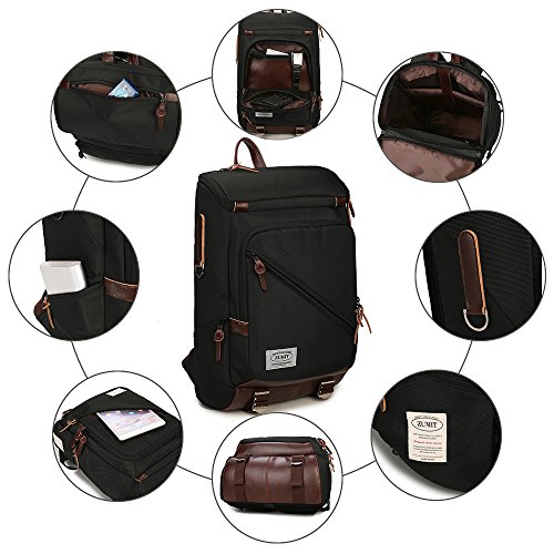 ZUMIT Laptop Rucksack Herren Damen Business Tasche Studenten Backpack Outdoor Reisen Wandern Daypack Schultertasche Wasserabweisend f  r bis zu 14 Zol