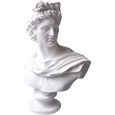 Egypte beeldjes pilaar vorm decoratie - Egyptisch Farao Toetanchamon beeld 35 cm hoog polyresin