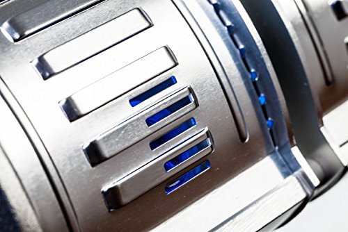 HeizMaster – 2000 IP 65 RC inkl. Fernbedienung mit Dimmfunktion Infralogic Kurzwellen – Heizstrahler für Indoor und Outdoor geeignet, silber - 3