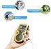 Produktbild Cenblue Hand Spo2 Pulsoximeter mit Echtzeitmessungen, externe Finger-Sonde für Erwachsene und Babys, erweiterte Datenspeicherung und Review-Funktionen (Baby Modell)