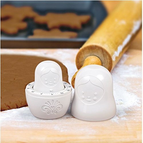 Matroschka Eieruhr - Russische Puppen Küchentimer Babuschka Kurzzeitwecker Eier kochen Kurzzeitmesser