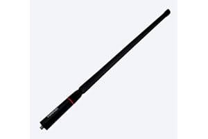 Radtel Plegable Doble Banda Antena de 18cm con Conector SMA-Hembra, táctica Antenna UHF/VHF (134-176/400-520Mhz) para Baofeng UV-5R UV-82 UV-9R (o Plus) GT-3TP 88E Walkie Talkie