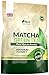Matcha Grüntee Pulver 250g – Hochwertiger Matcha Tee 250g Doppelgröße – Hergestellt in Großbritannien, ultrafeinem, leicht zu mixendem Matcha Pulver reich an Antioxidanten – Ideal für Smooties, Getränke und zum Backen – Für Veganer & Vegetarier geeignet – 100 Portionen an Matcha Teepulver – Supernahrungsmittel