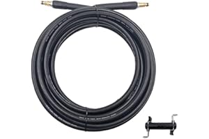 AMUSINGTAO 6M High Pressure Washer Replacement Hose for Karcher K2 K3 K4 K5 K6 K7 High Pressure Cleaner Hose,Quick Connector and Release