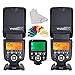 Produktbild Yongnuo 560iv 2 Wireless Universal Flash Speedlite + yn560-tx LCD Flash Trigger Remote Controller für Canon DSLR-Kameras + inseesi Reinigungstuch + 20 Farbe Filter