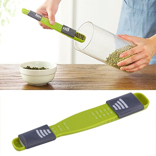 Messlöffel Dosierlöffel, Einstellbarer Kaffeelöffel Teelöffel, Ideal für Küche und Kochen, Eiweiß, Pulver, Gewürz, Medizin - 2