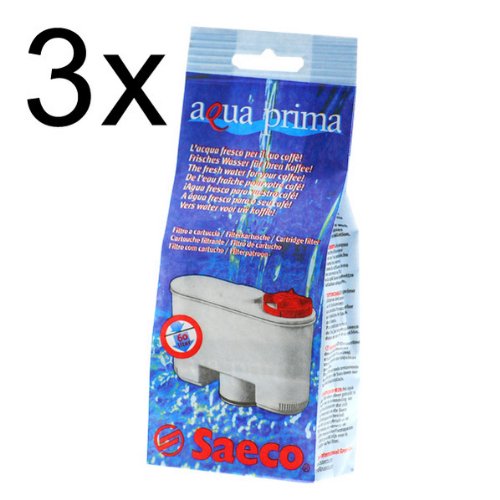 Saeco Aqua Prima Wasserfilter / Filterkartusche, 3er Pack Saeco Aqua Prima Wasserfilter / Filterkartusche, 3er Pack