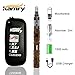 Produktbild Kamry Elektronische Zigarette X8j Rotary Voltage Regulator mit X6V2 Double Heizdraht Zerstäuber, 1500mAh Batterie Riesigen Dampf E Shisha Starter Kit, Keine E Flüssigkeit, Nikotin Frei (Holz)