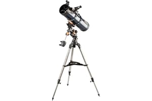 Celestron 31045 AstroMaster 130EQ Newtonian Reflector Telescope, Dark Blue