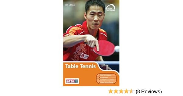 Table Tennis Know The Game Amazoncouk English Table - 