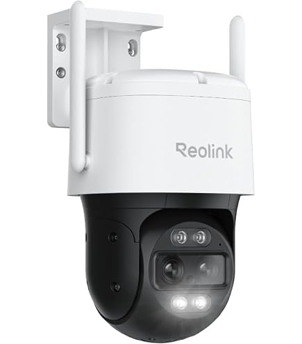 H8c PoE 2K Pan & Tilt Security Camera – AI Human Detection, Auto Tracking, Color Night Vision - View #2