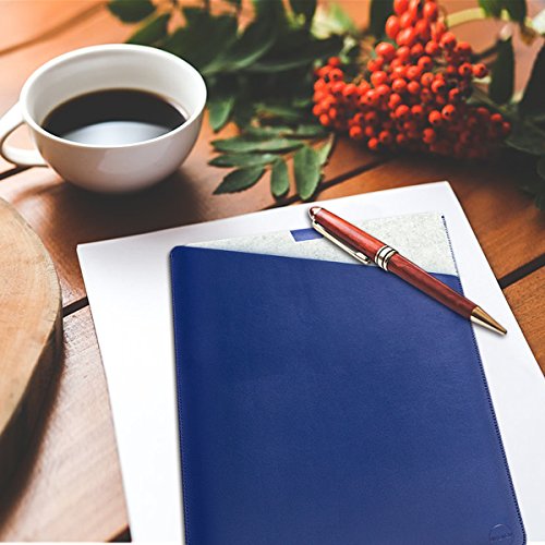 WALNEW 15 MacBook Pro 15 Zoll, Veröffentlicht in 2016, Schutzhülle, Hülle, Case, Cover, mit Zwei-Taschen-Design mit Geschütztem Inneren und Externem Mousepad,Marineblau - 8