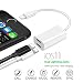 Produktbild iPhone 8/8plus / X /iphone 7/7 Plus adapter kopfhörer und laden, Lightning auf Dual-Port Auflade- und Kopfhörer-Adapter, 2 in 1 - aufladen und gleichzeitig Musik hören (unterstützt iOS 11 und frühere)