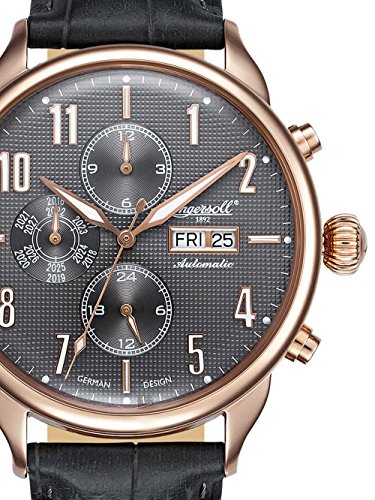 Ingersoll IN1415RGY Jeffords Automatik Herren 44mm 3ATM