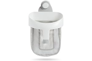 ‎MUNCHKIN Munchkin - Super Scoop Badespielzeugsammler und Aufbewahrungsnetz, 1 Stück (1er Pack), Grau