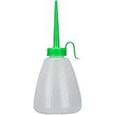 usin Motor Siliikon Makina Makine Yağı Yağlama Plastik Şişesi 180 ml Huni Ağızlı Damlalık Şişe