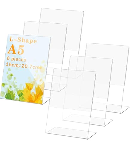 Drehbarer Acryl Tischaufsteller - Menühalter Für Restaurant & Events