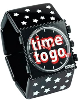 S.T.A.M.P.S. Stamps Uhr komplett - Zifferblatt Leave mit Belta Stars Black