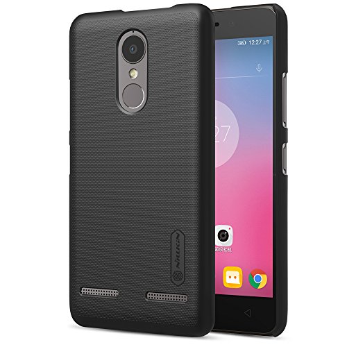 COVO   Alta Tenacidad Frosted PC Funda Carcasa Case Cover Caso con Pantalla Protector para Lenovo K6 Power  Negro 