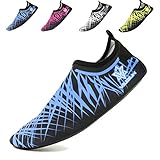 Elastisch und umweltfreundlich: Die Schuhe ist einfach zu falten. Sie sind bequemlich zu tragen und abzunehmen in jede Aktivität im Wasser. Weiches Neoprenmaterial ist umweltfreundlich und gesundheitlich.