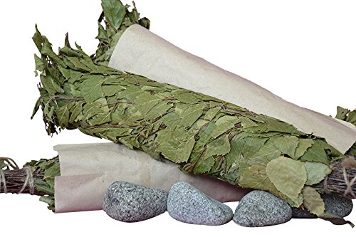 Birkenreisig luftgetrocknet für die Sauna