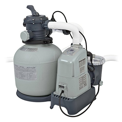 Intex 28676 Krystal Clear Sandfilteranlage 6 m³, Salzwassersystem