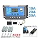 Produktbild YUYOUG 10 A/20 A/30 A v-24 V-Charge-Controller mit Regler, Temperatur, Display Schutz für + 2 x Anderson Stecker