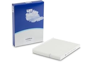 UFI Filters, Filtro Abitacolo Antipolline 53.209.00, Filtro Abitacolo per Ricambio, Adatto a Auto, Applicabile su Diversi Modelli Alfa Romeo Giulietta da 1.4 a 2.0 TCDI e MiTo Multiair 170