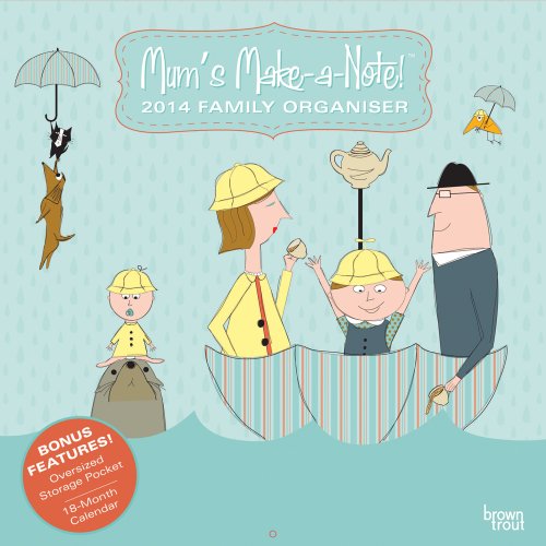 Download Mum's Make-A-Note Family Organiser 2014 Wall