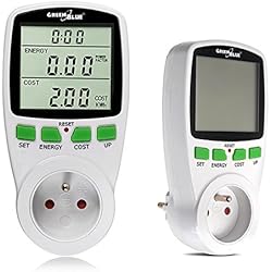 GreenBlue GB202 La consommation d'énergie mètre wattmètre prise compteur d'énergie de compteur