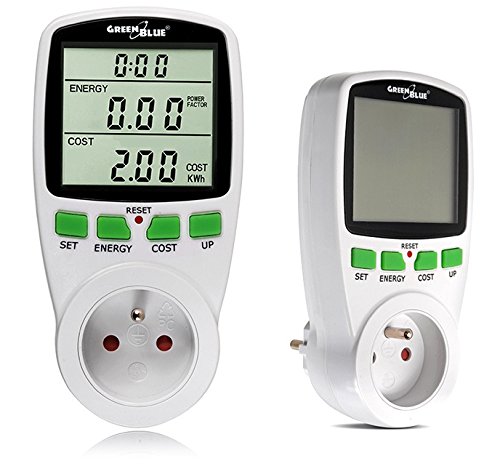 GreenBlue GB202 La consommation d'énergie mètre wattmètre prise compteur d'énergie de compteur